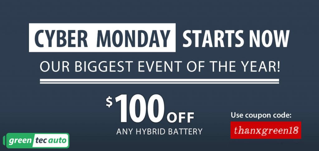 Cyber Week Deals Hybrid batteries