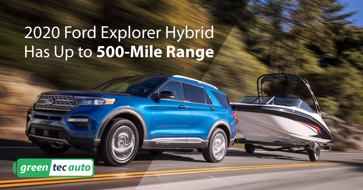 2020 Ford Explorer Hybrid MPG and range