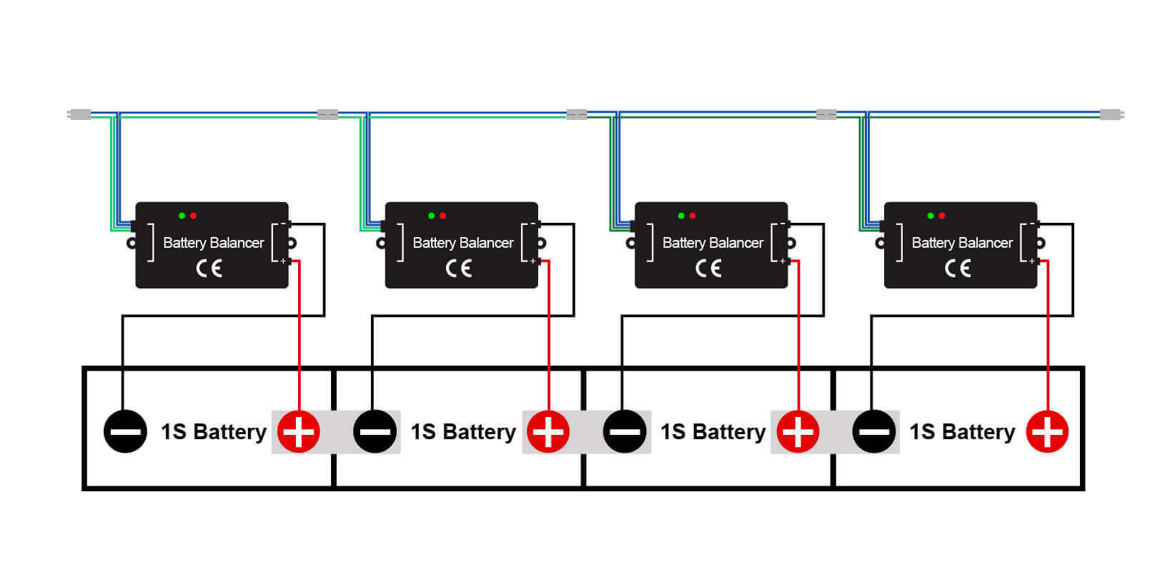 QNBBM Battery Equalizer With Light