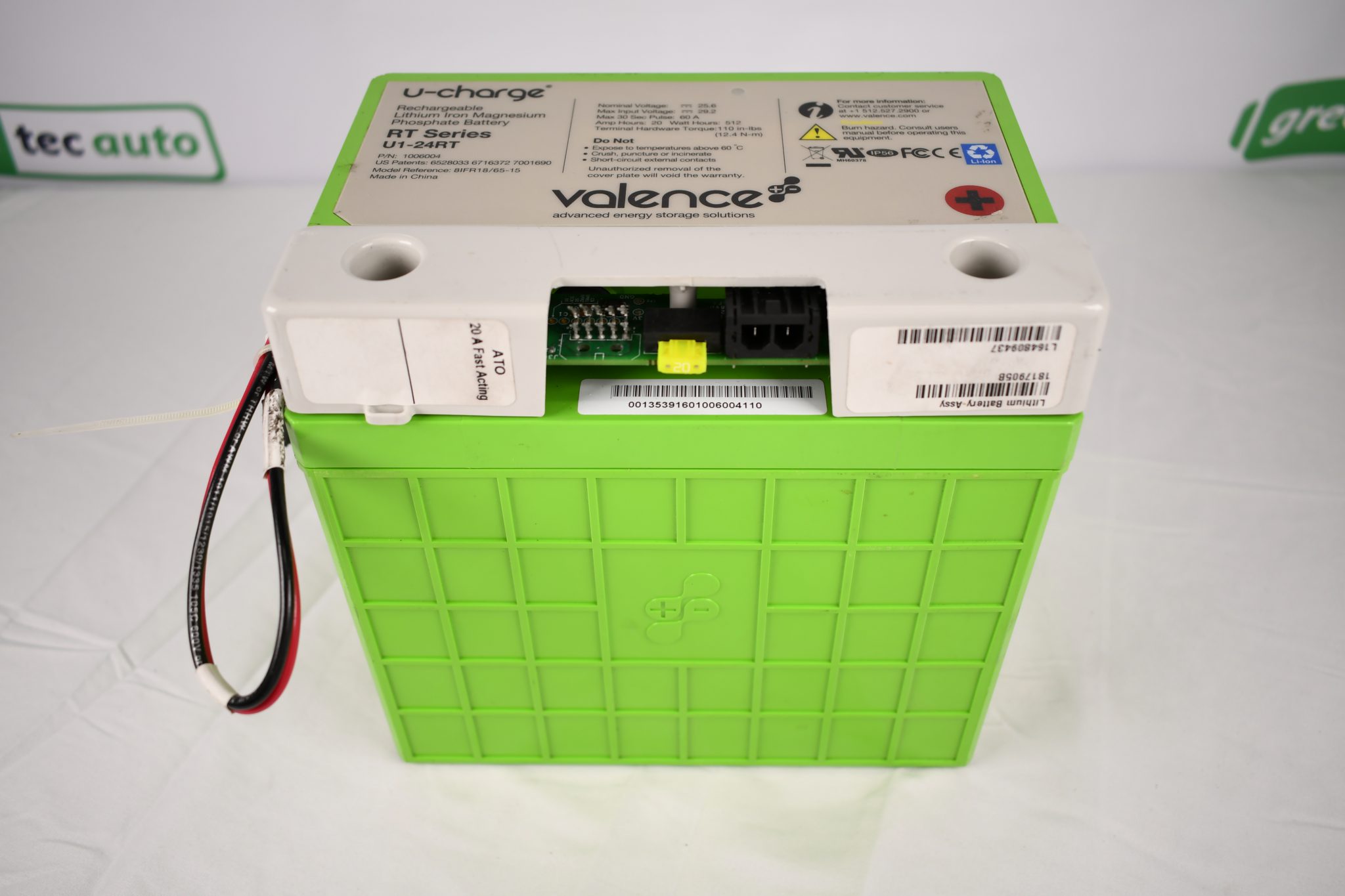 Valence Battery. Step File Valence U27-12XP Lithium Iron Battery Module | Greentec Auto